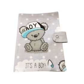 Egészségügyi kiskönyv borító Boy macis